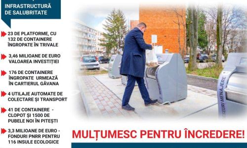 Modernizarea sistemului de salubritate, o prioritate pentru primarul Gentea