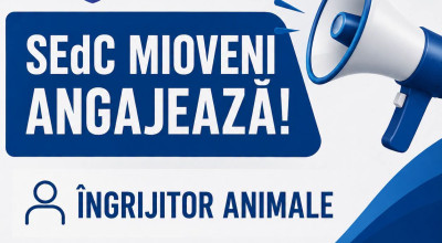 Servicii Edilitare pentru Comunitate Mioveni ANGAJEAZĂ!