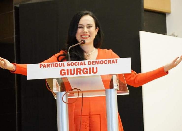 Simona Bucura Oprescu, la alegerile Organizației de Femei PSD Giurgiu