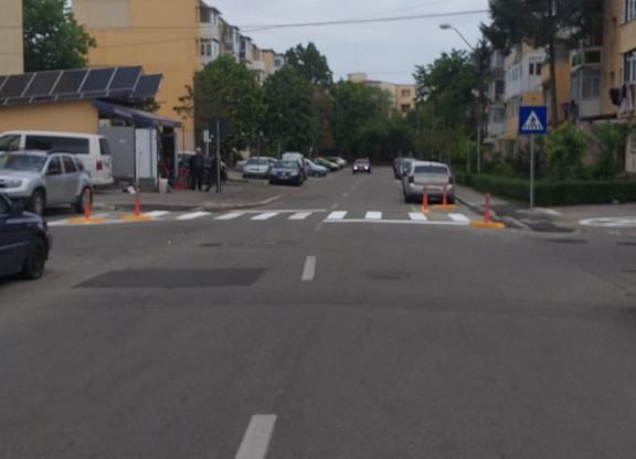 Nouă trecere de pietoni în cartierul Găvana