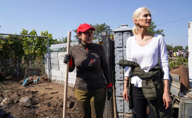 Simona Bucura Oprescu, sprijin pentru familiile afectate de inundații din Galați