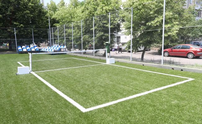 Terenul de sport „San Siro” din cartierul Ceair, din nou funcțional