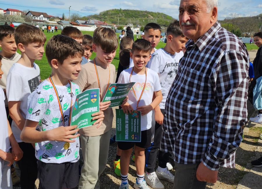 La Topoloveni a fost marcată Ziua Internaţională a Sportului