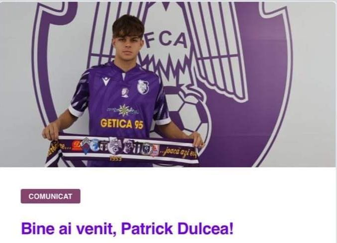 Patrick Dulcea a semnat cu FC Argeș