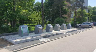 Containerele îngropate din cartierul Trivale sunt deschise spre utilizare