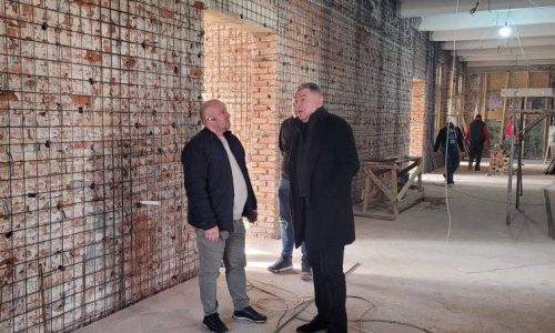 Primarul Cristian Gentea, veşti excelente privind lucrările efectuate la Colegiul Naţional „Zinca Golescu”