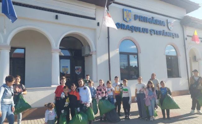 O amplă acțiune de ecologizare a avut loc la Ștefănești!