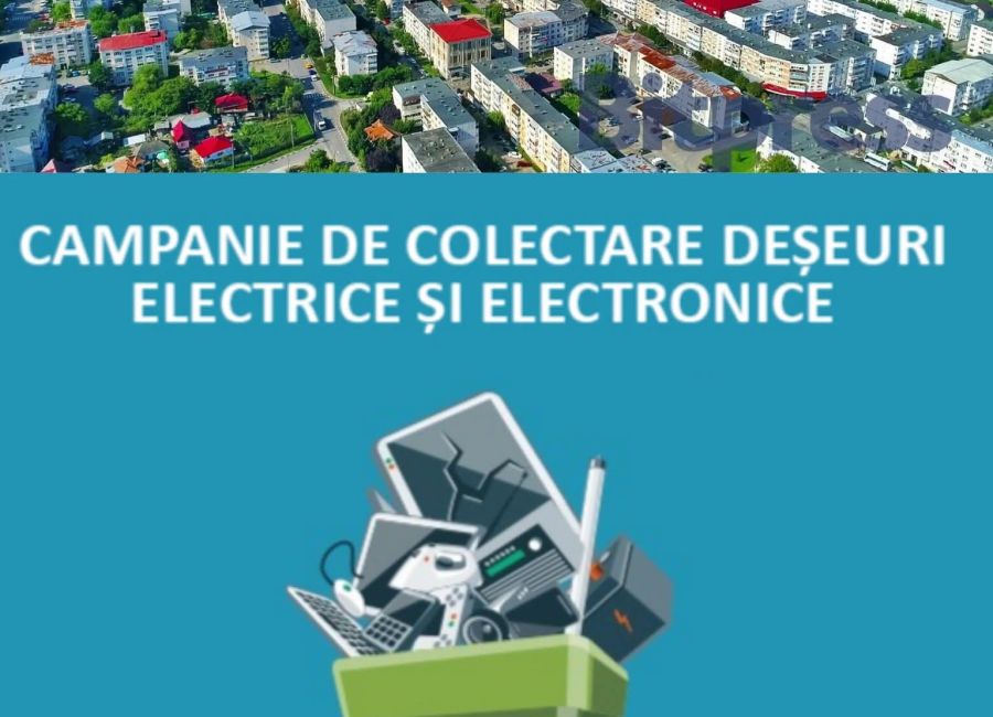 La Mioveni va fi organizată o campanie de colectare gratuită a deșeurilor electrice și electronice!