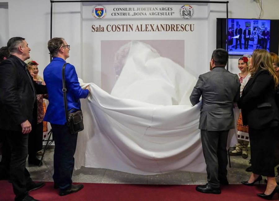 Sala „Costin Alexandrescu” – un gest de recunoștință pentru cultura argeșeană