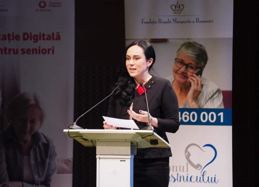 Ministrul Simona Bucura-Oprescu: ”Îmi doresc ca și în România bătrânețea să fie frumoasă, să fie o a treia tinerețe!”