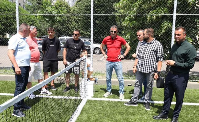 Terenul de sport „San Siro” din cartierul Ceair, din nou funcțional