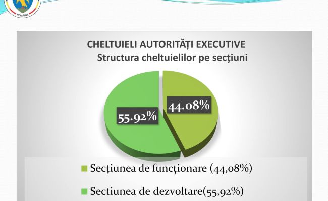 Consiliul Județean Argeș alocă mai mult de jumătate din buget pentru dezvoltare!