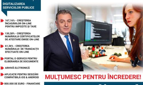 Cristian Gentea: "Primăria Pitești a ajuns la un click distanță"