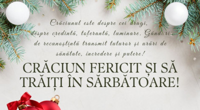 Senatorul Ovidiu Puiu, mesaj special de Crăciun!