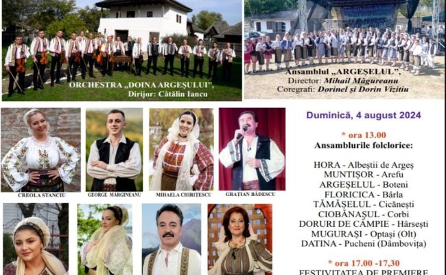 Sărbătoare în comuna Boteni
