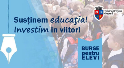 Consiliul Local Mioveni a aprobat acordarea burselor școlare pentru anul 2025–2026