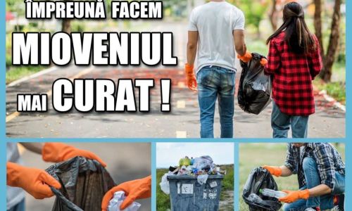 Campanie de ecologizare la Mioveni!