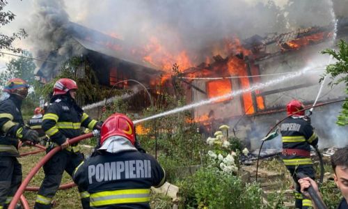 ACUM! INCENDIU în Argeș!