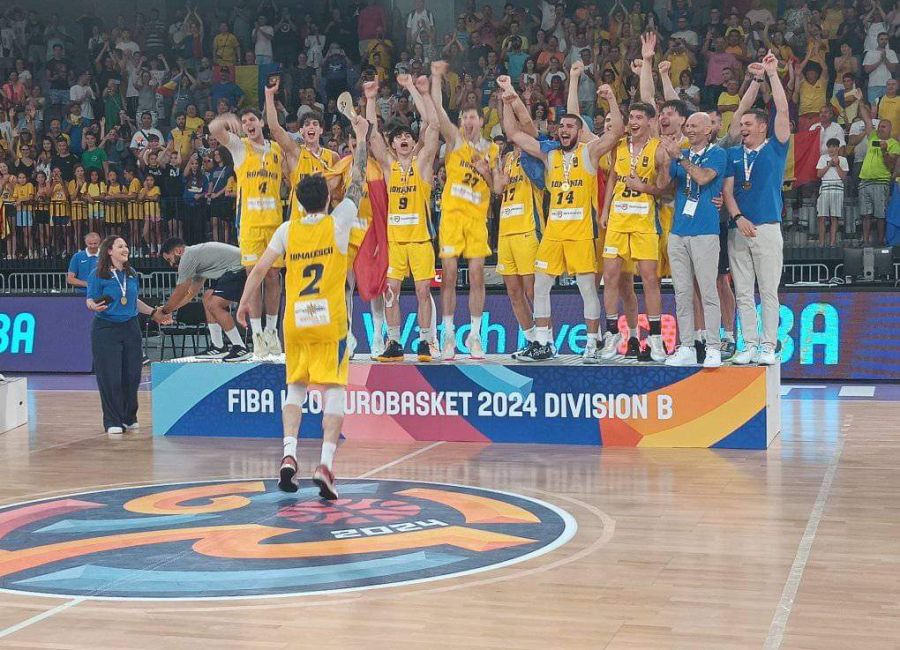 Naționala de baschet a câștigat Europeanul de la Pitești! Distincție pentru primarul Gentea
