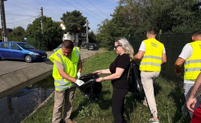 Amplă acțiune de ECOLOGIZARE în comuna Bradu!