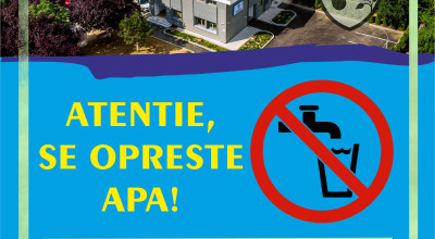 Se întrerupe furnizarea apei potabile în orașul Mioveni
