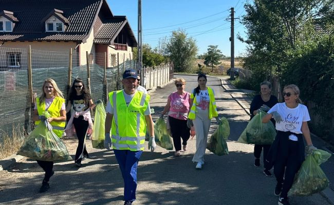 Ziua Curățeniei Naționale a fost marcată și în comuna Bradu!