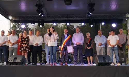 Sărbătoare în comuna Davideşti