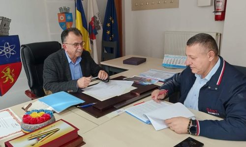 Aurel Costache și-a început în mod oficial activitatea de primar al orașului Mioveni