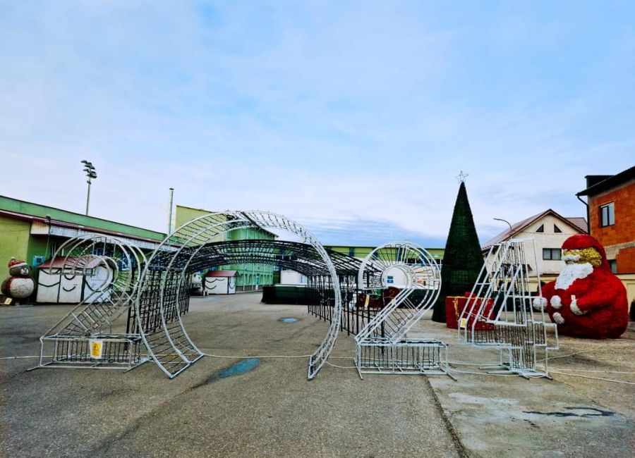 Magie în comuna Bradu! Astăzi va fi aprins iluminatul festiv