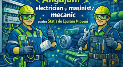 Servicii Edilitare pentru Comunitate Mioveni ANGAJEAZĂ!