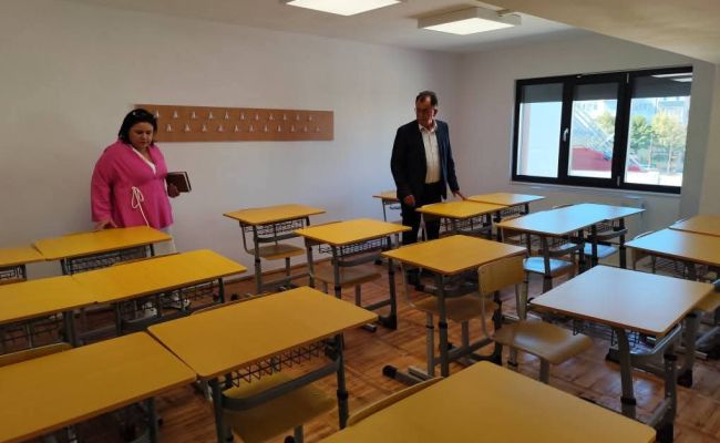Lucrări de modernizare la Școala Gimnazială "Liviu Rebreanu" din Mioveni