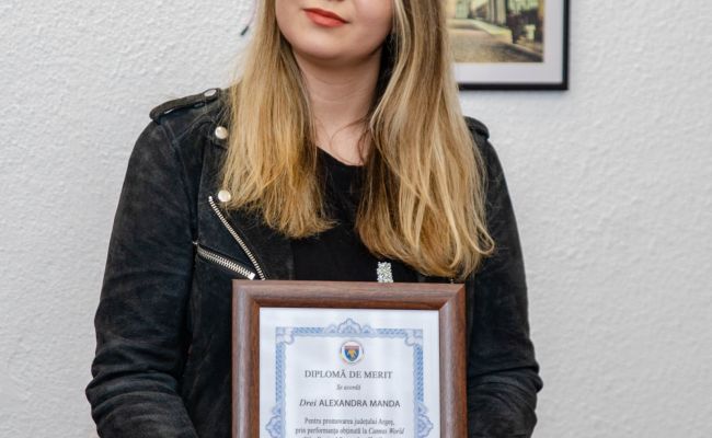 Tineri talentați ai județului, la Consiliul Județean Argeș
