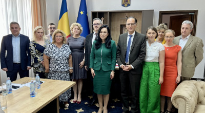 Ministrul Muncii, întâlnire cu Ambasadorul Germaniei în România
