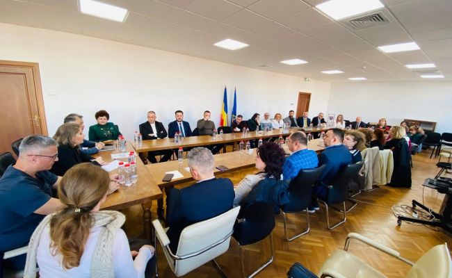 Prefectul Ioana Făcăleață, întâlnire de lucru cu managerii spitalelor din Argeș!