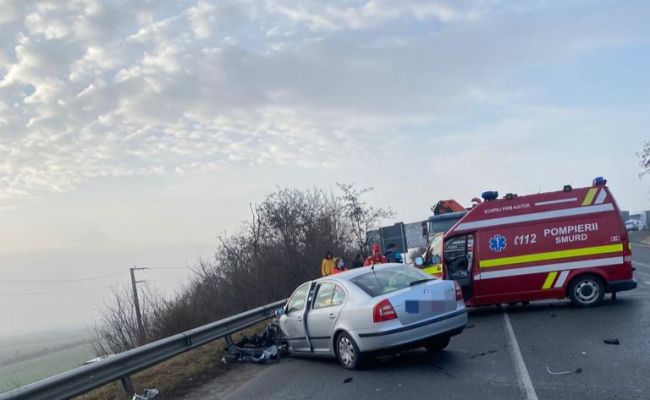 ACUM! Accident cu PATRU mașini în Argeș