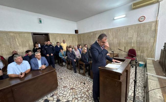 Cristian Gentea a depus jurământul pentru un nou mandat de PRIMAR