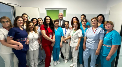 Etajul VI al Spitalului de Pediatrie Pitești a fost reabilitat! Ion Mînzînă: “Avem obligația să facem tot ce este posibil pentru sănătatea copiilor!”