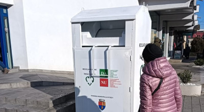 Containere pentru colectarea deșeurilor textile reciclabile, amplasate în Pitești!