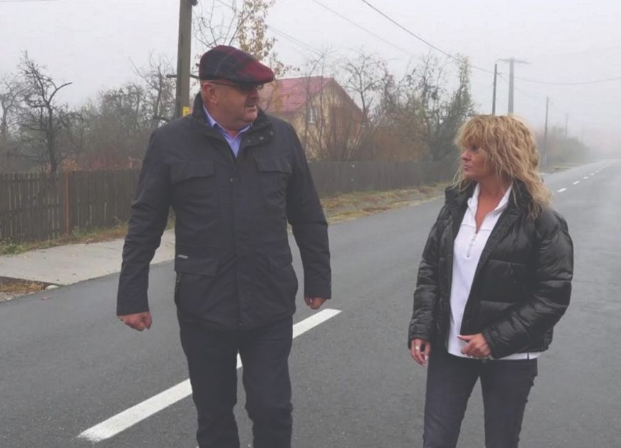 S-a asfaltat DJ 703 Morărești – Cuca