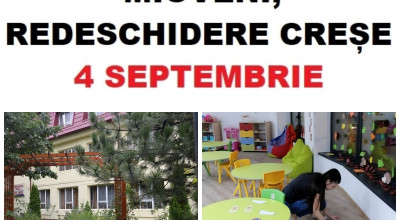 Se redeschid creșele din Mioveni