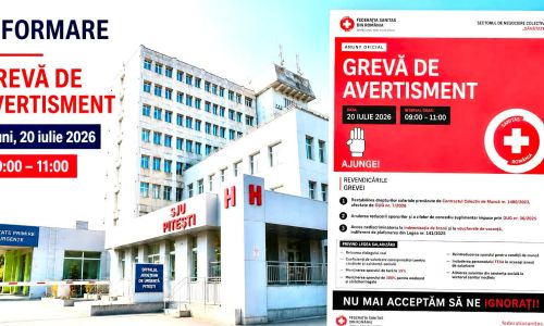Grevă de avertisment la Spitalul Județean Pitești!