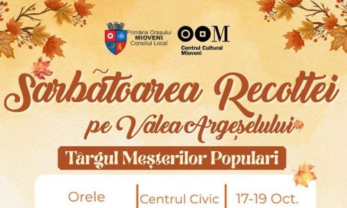 Începe „Sărbătoarea Recoltei pe Valea Argeșelului”, la Mioveni