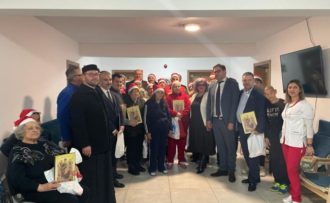 Momente emoționante! Președințele CJ Argeș, cu daruri la un centru DGASPC