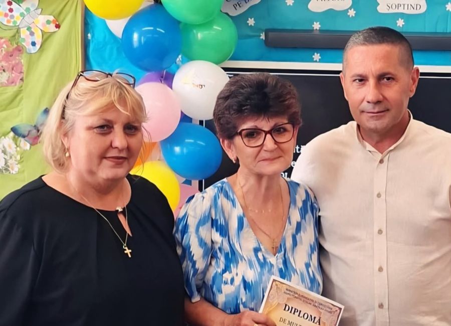 Primarul comunei Bradu, surpriză de neuitat pentru o doamnă de milioane