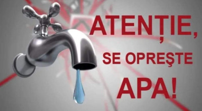 Se oprește furnizarea apei potabile în comuna Bradu
