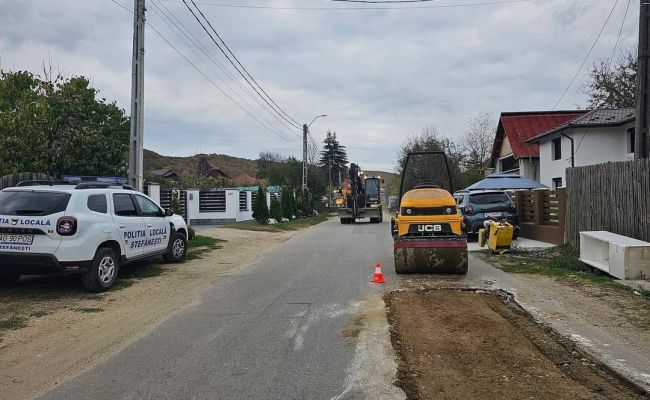 Lucrări importante la Ștefănești