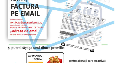 Ultimele zile în care vă puteți înscrie la tombola ECOfact