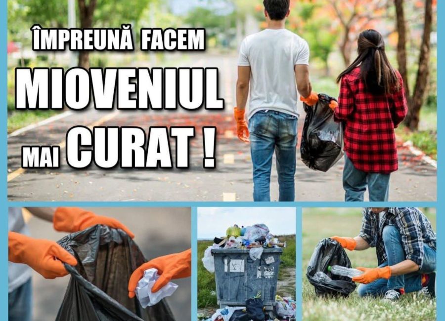 Campanie de ecologizare la Mioveni!