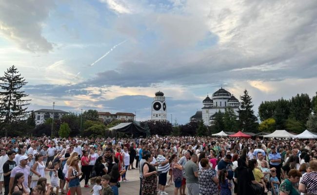 Echipa PSD Argeș, în mijlocul locuitorilor orașului Mioveni