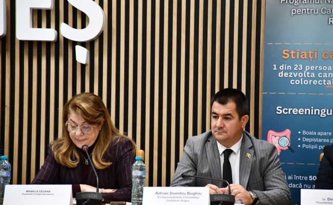 În Argeș începe screening-ul gratuit pentru cancer colorectal: Peste 25.000 de persoane vor fi testate